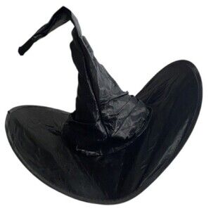 Black Witch Wizard Hat Costume Cosplay Prop Simple Material - Wicked